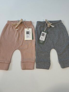 NWT Nature Baby Organic Cotton Jogger Bundle